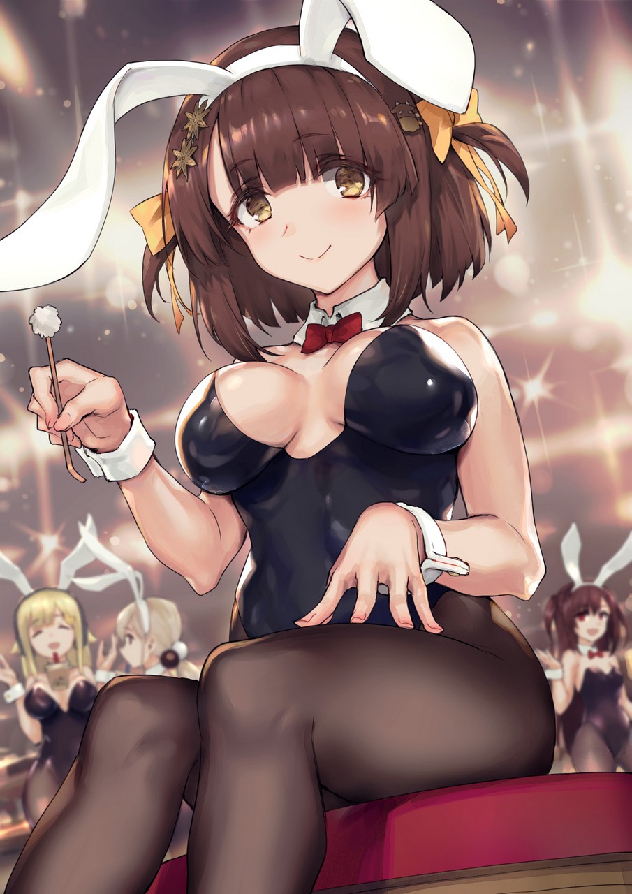 Haoni You Can Eat The Girl Animal Ears Bunny Ears Bunny Girl Pantyhos