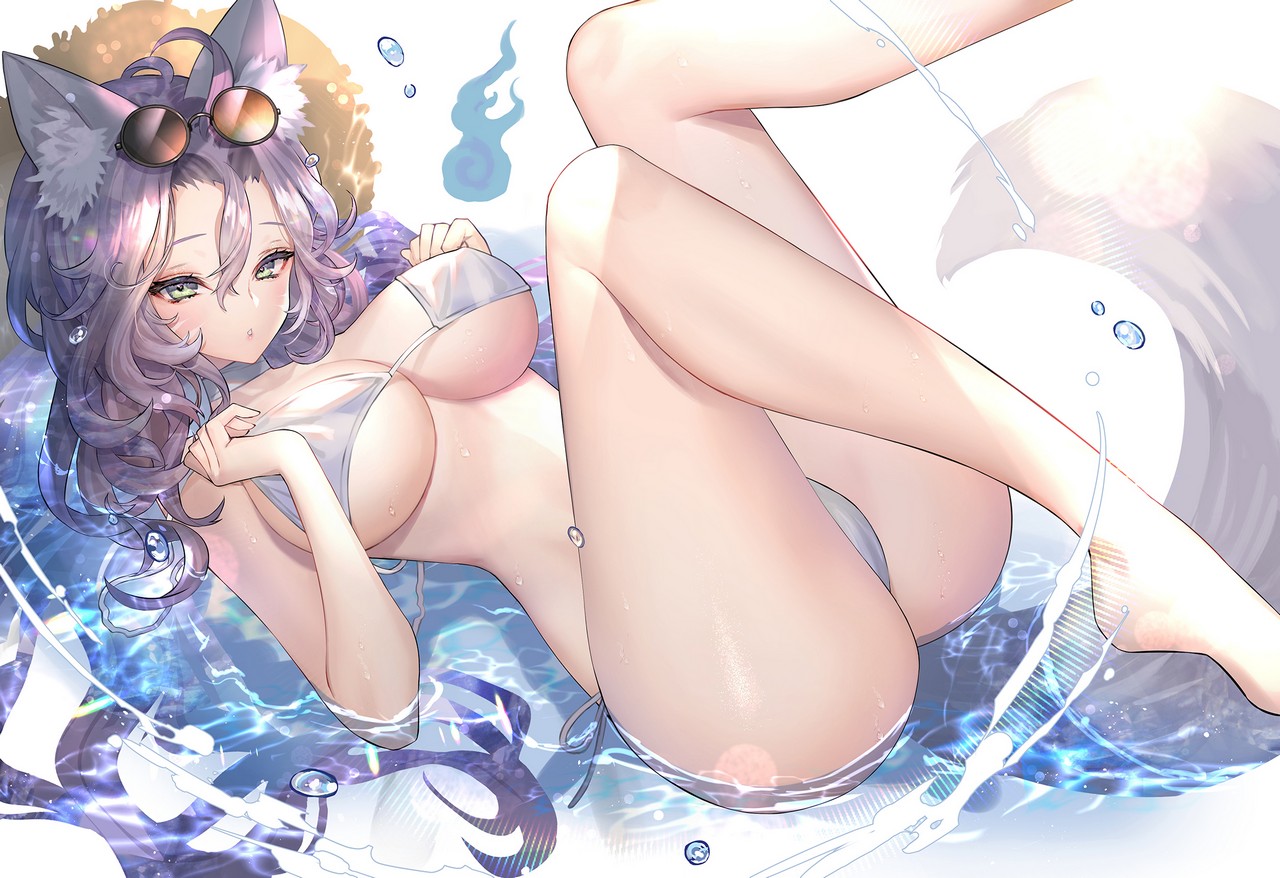 Hitowa Animal Ears Bikini Swimsuit