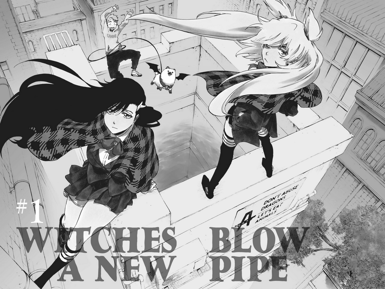 Kubo Tite Burn The Witch Niihashi Noel Ninny Spangcole Garter Monochrome Seifuku Thighhighs