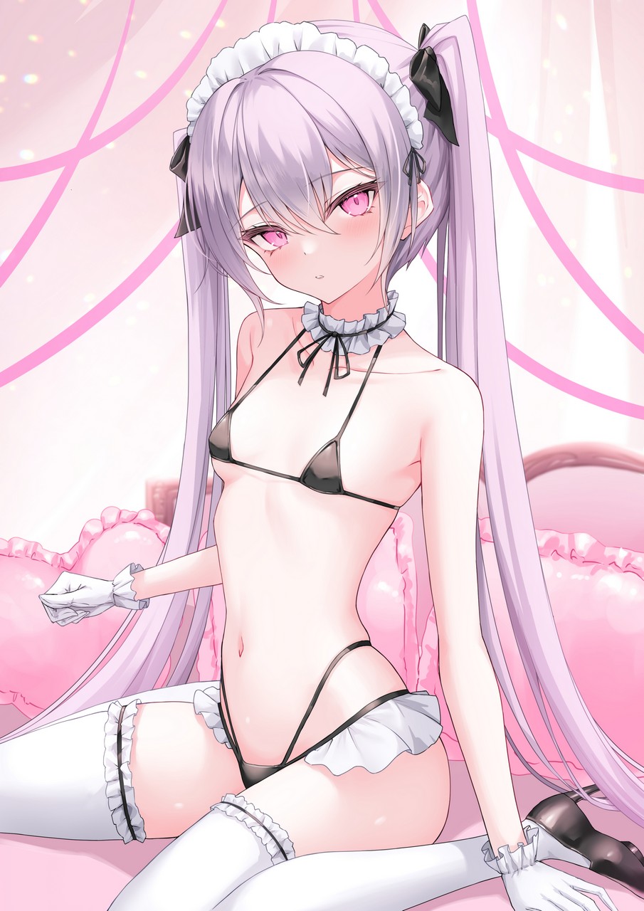 Lis 111 Bra Heels Pantsu Thighhigh