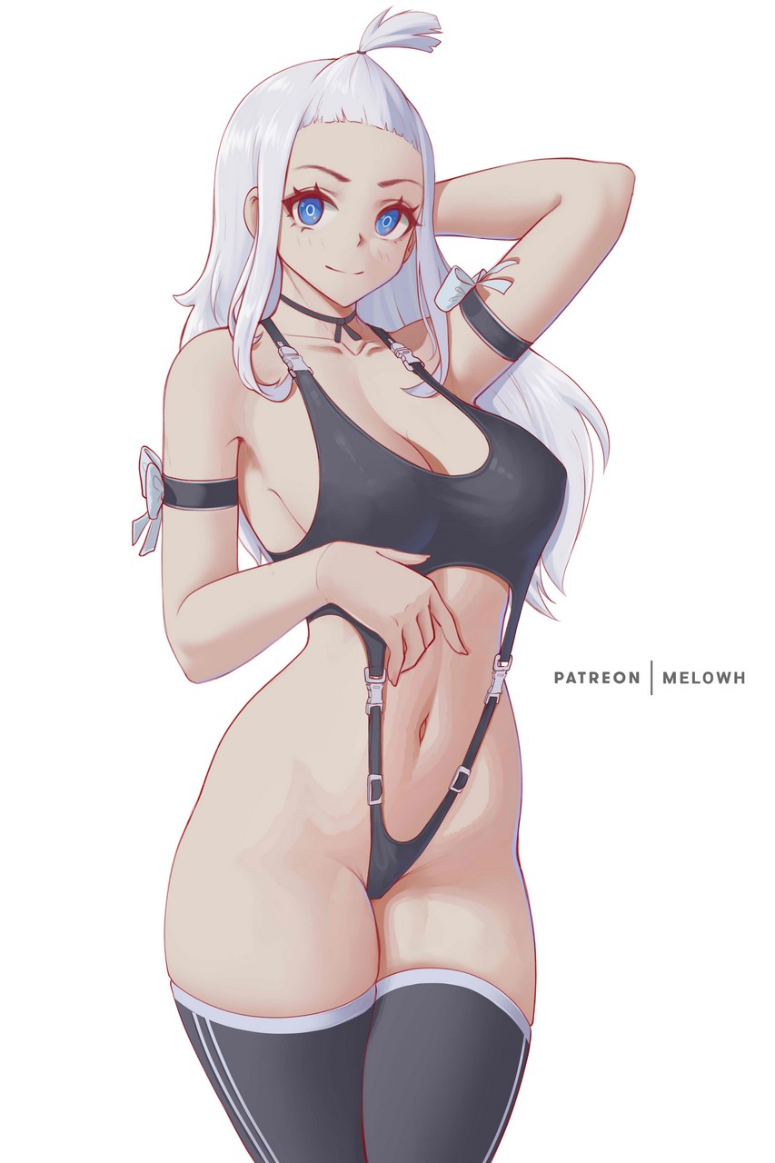 Melowh Fairy Tail Mirajane Strauss Swimsuits Thighhigh