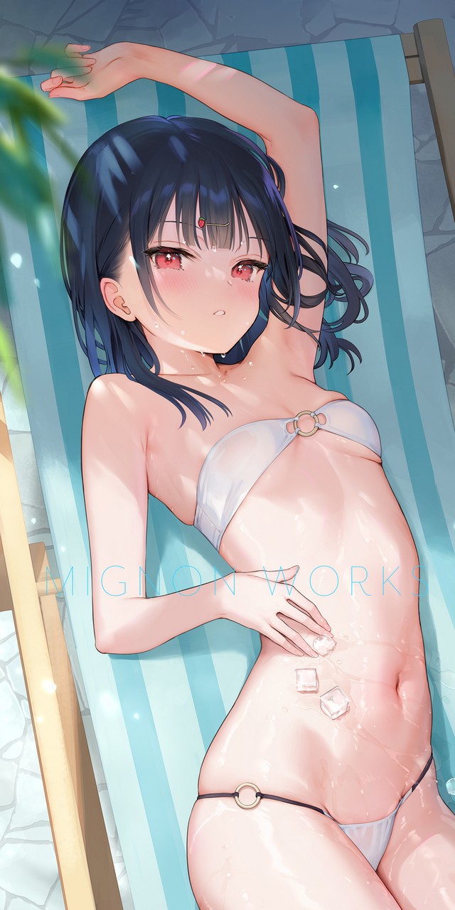 Mignon Ichigo Mignon Bikini Cameltoe See Through Swimsuits Wet Wet Clothe