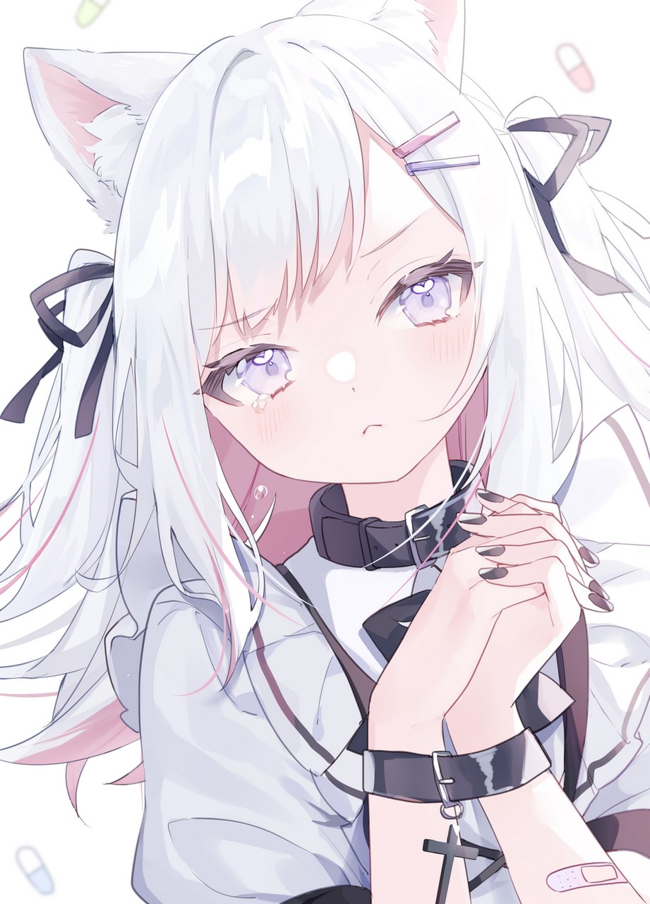 Mokyuko Animal Ears Bandaid Bondage Nekomim