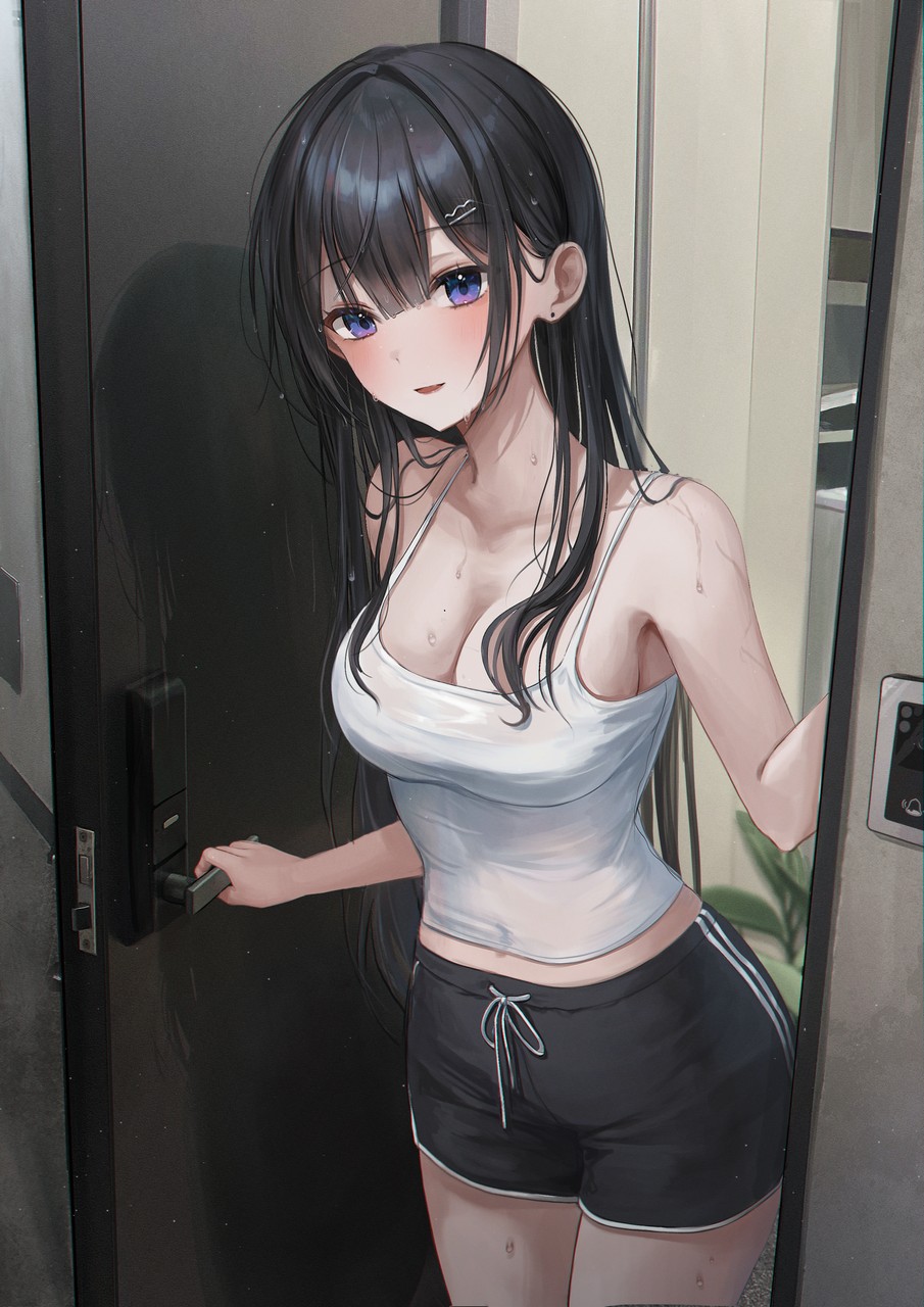 Myowa No Bra See Through Wet Wet Clothe