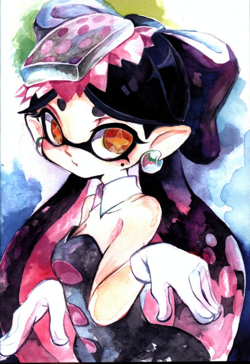 Sakurato Arusu Splatoon Callie Splatoon Dress Pointy Ear