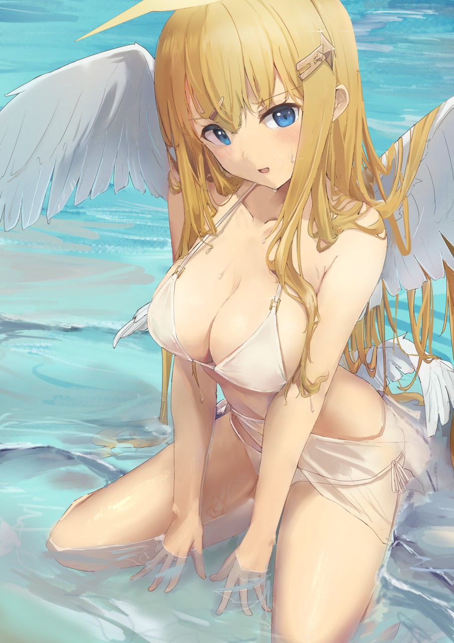 Sapota Clone Bikini See Through Swimsuits Wet Wing