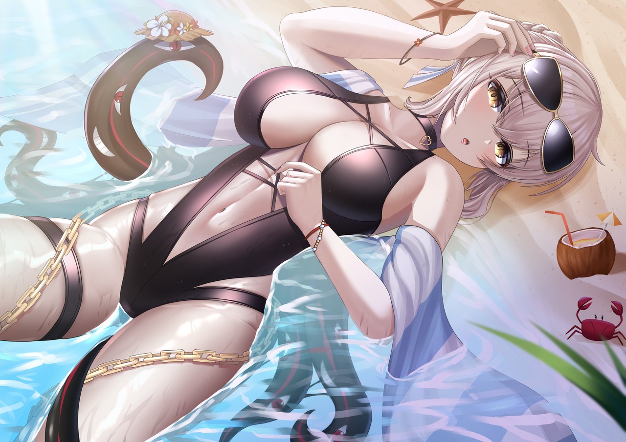 Ssb Nit8921 Counter Side Megane Swimsuits Tentacles We