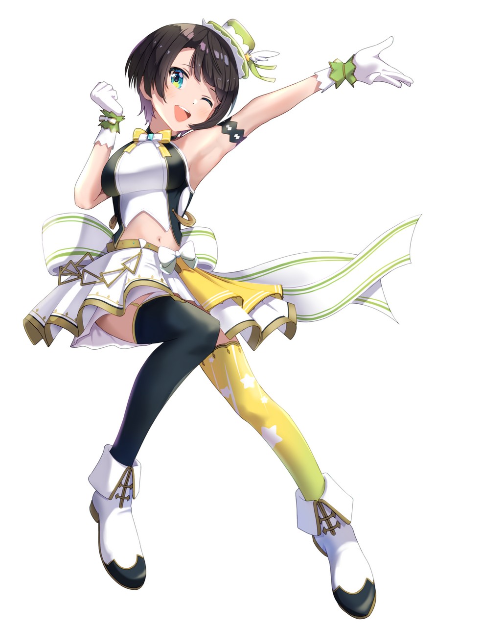 Taachika Hololive Oozora Subaru Stockings Thighhigh