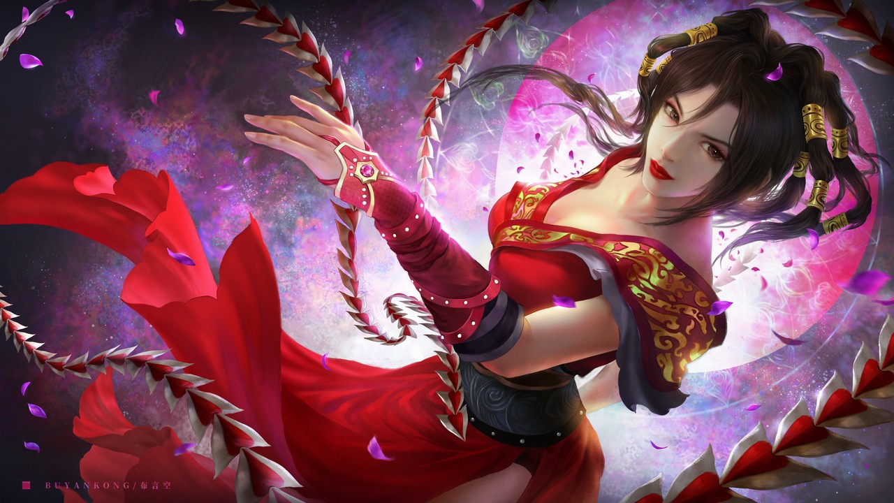 The Legend Of Qin Chi Lian Asian Clothes No Bra Weapo