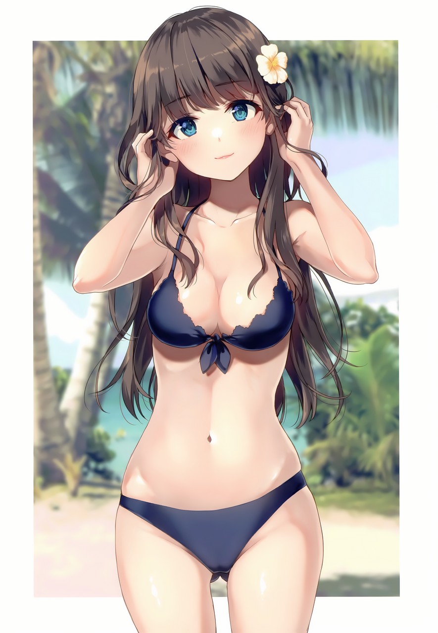 Unasaka Bikini Cameltoe Swimsuit