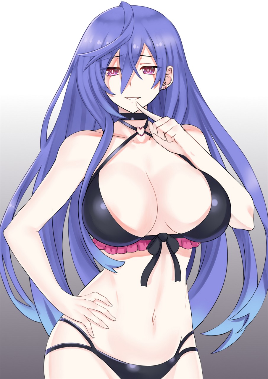 Zatsu Artist Choujigen Game Neptune Iris Heart Bikini Swimsuit