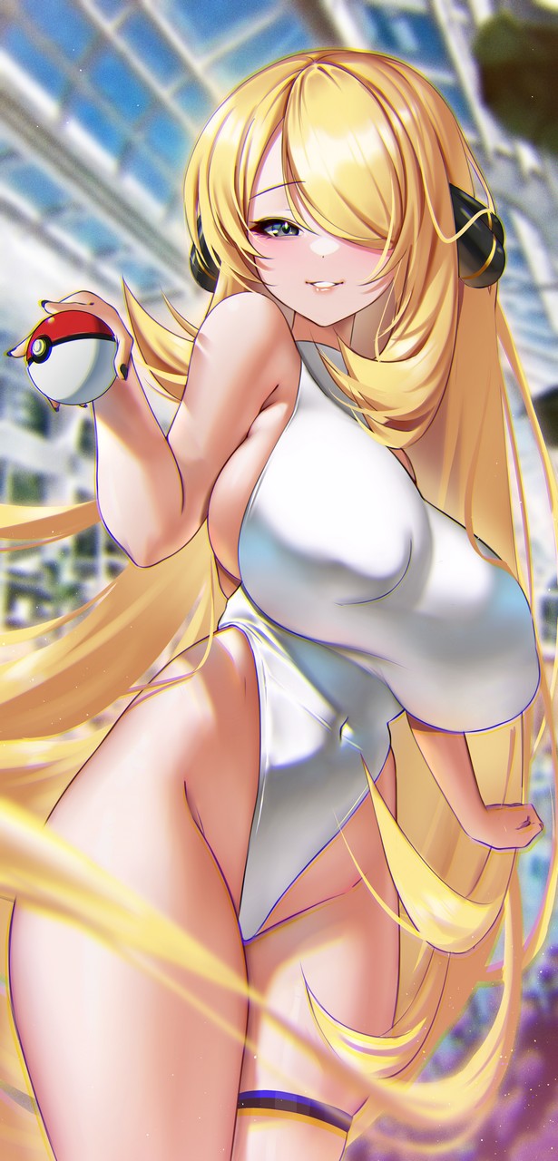 Anima Togashi Pokemon Pokemon Sm Lusamine Pokemon Erect Nipples Garter Swimsuit