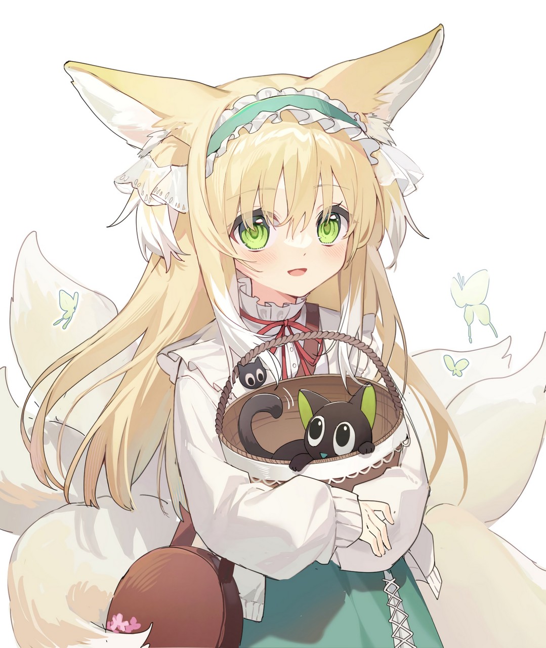 Arknights Suzuran Arknights Animal Ears Kitsune Tai