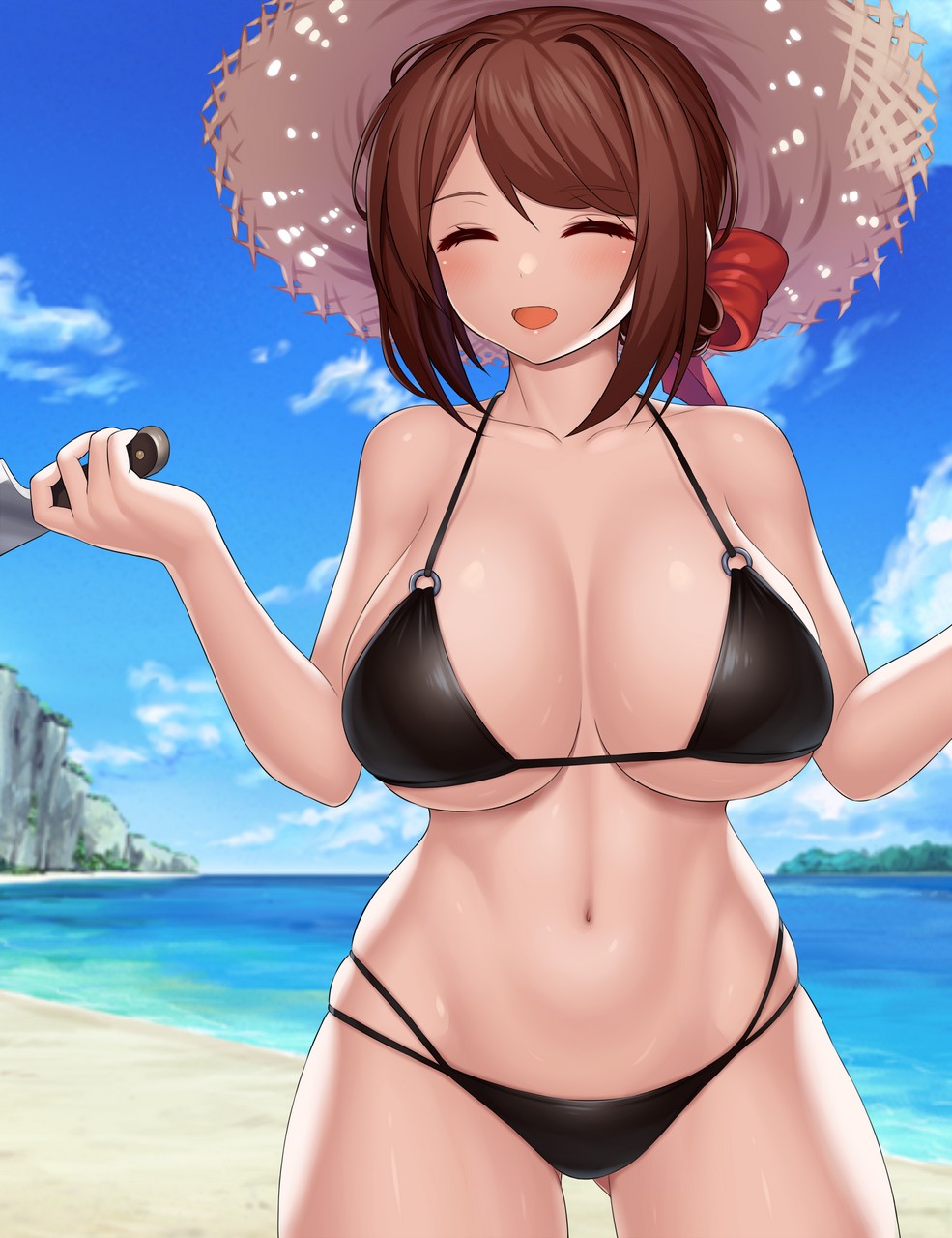 Asamura Hiori Guardian Tales Bikini Swimsuit