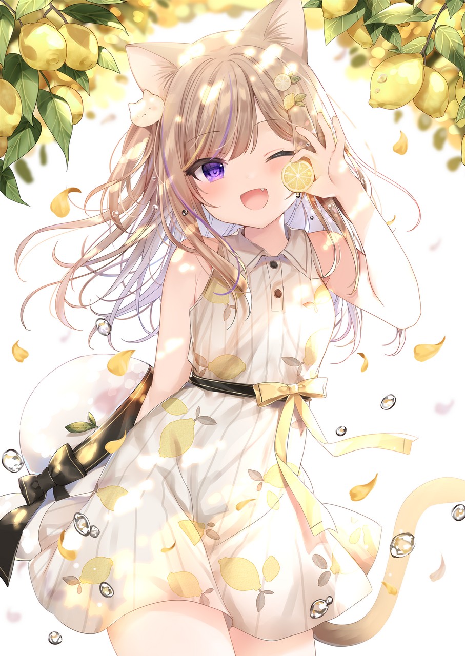 Mafuyu Chibi21 Leo Animal Ears Dress Nekomimi Tai