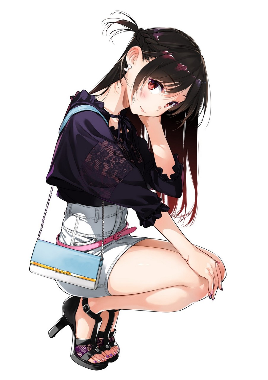 Miyajima Reiji Kanojo Okarishimasu Mizuhara Chizuru Heels See Throug