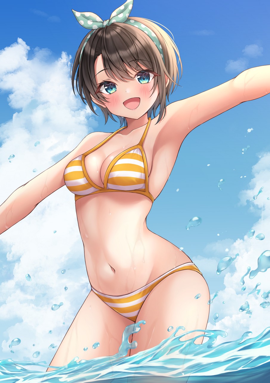 Nakaji User Snap3353 Hololive Oozora Subaru Bikini Swimsuits We