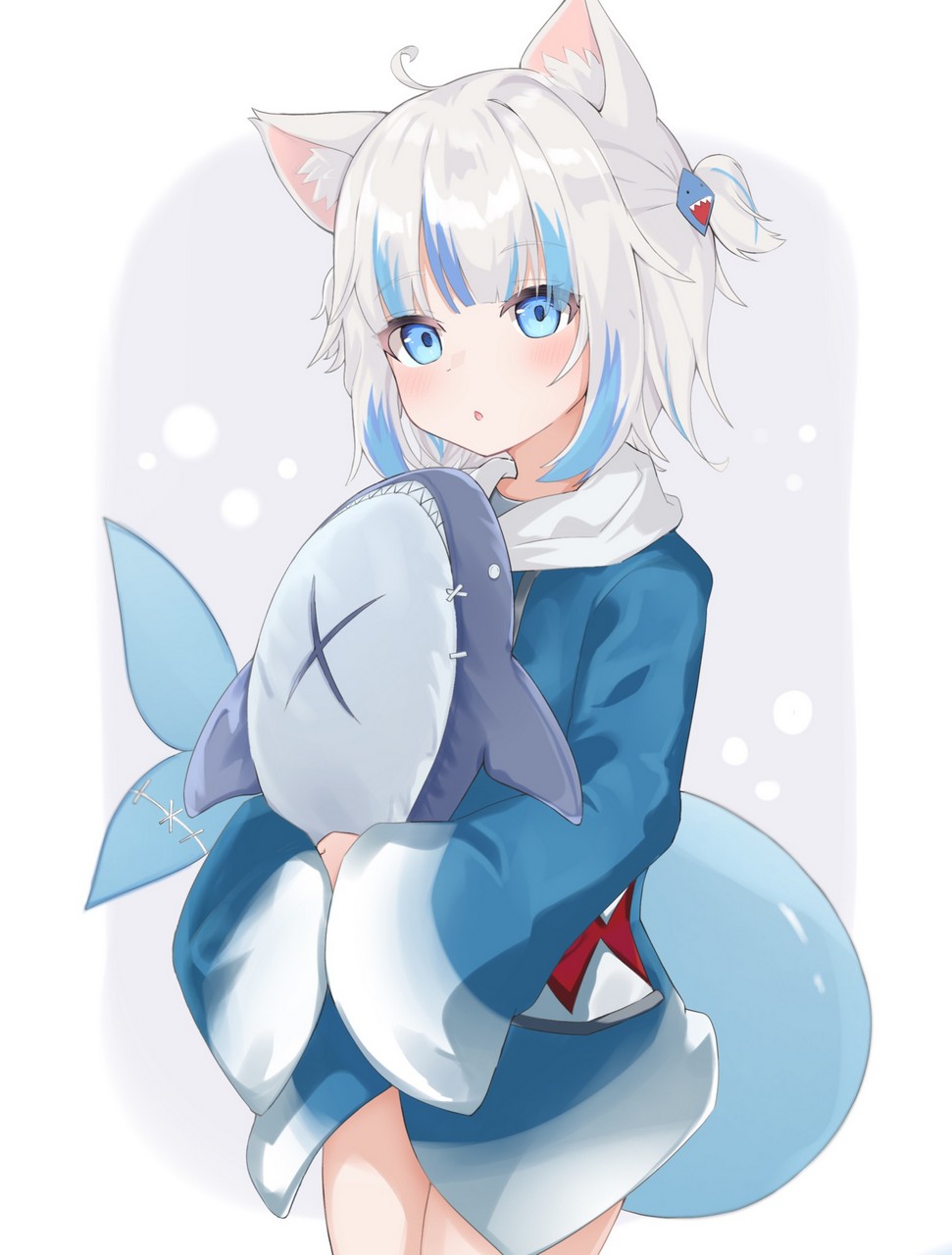 Nekozame Hololive Gawr Gura Animal Ears Nekomimi Tai