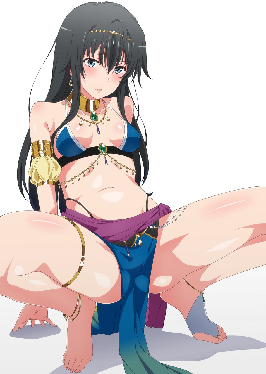 Shou937 Yahari Ore No Seishun Lovecome Wa Machigatteiru Yukinoshita Yukino Bikini Garter Swimsuit