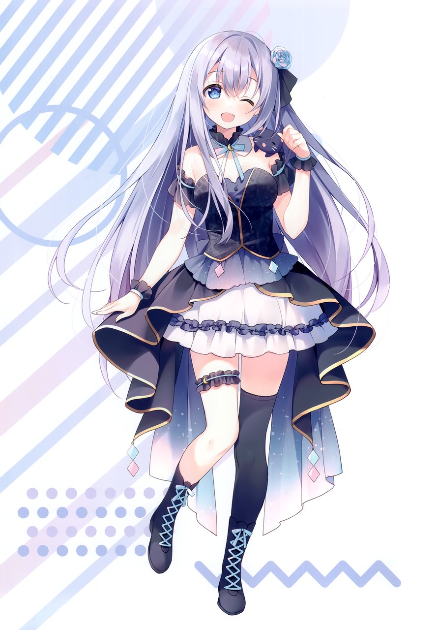 Suimya Dress Garter Thighhigh